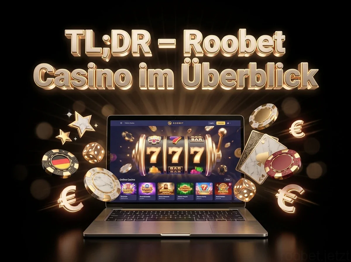 TL;DR – Roobet Casino im Überblick